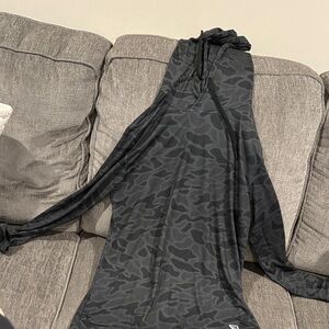 BURLEBO Gray Performance Hoodie